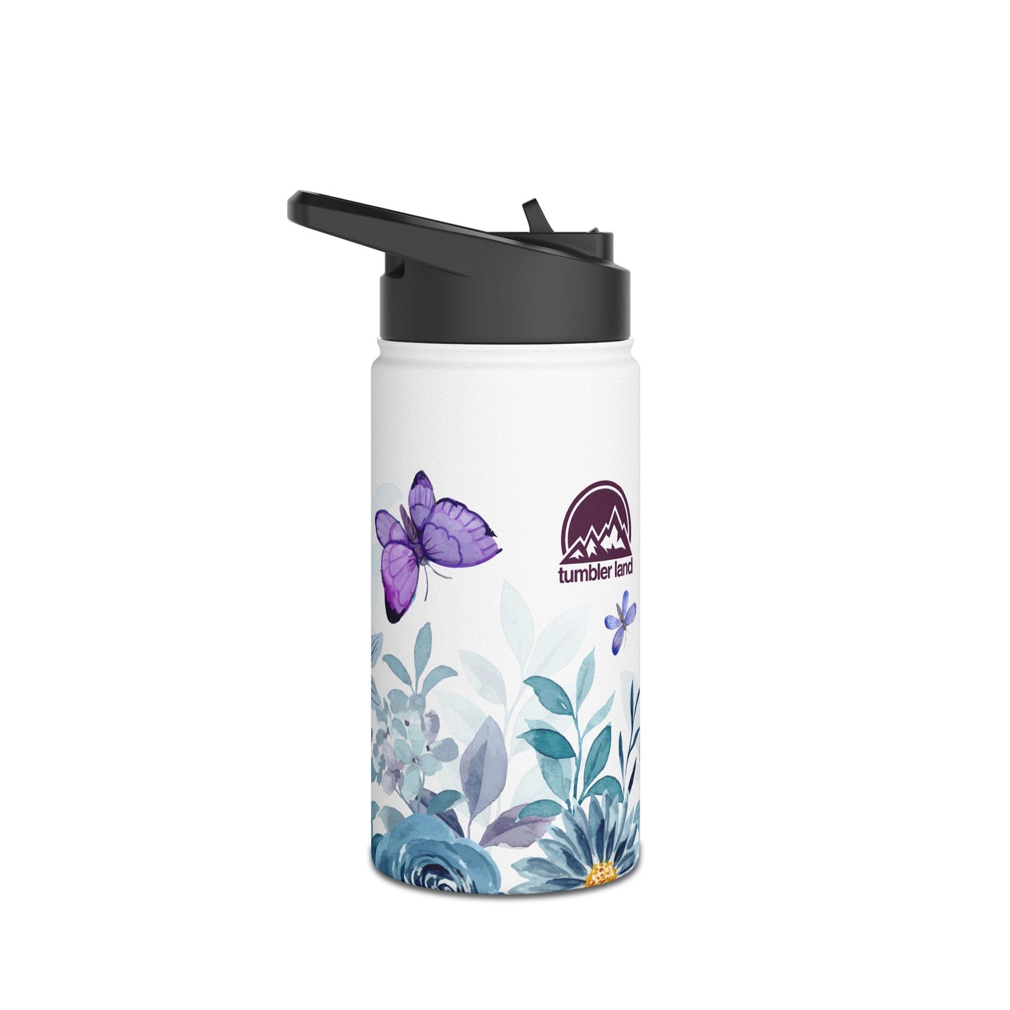 12oz, 18oz, 32oz Stainless Steel Water Bottle | Standard Lid