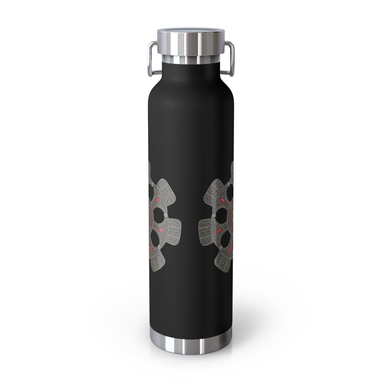 22oz Stylish Copper Insulated Water Bottle