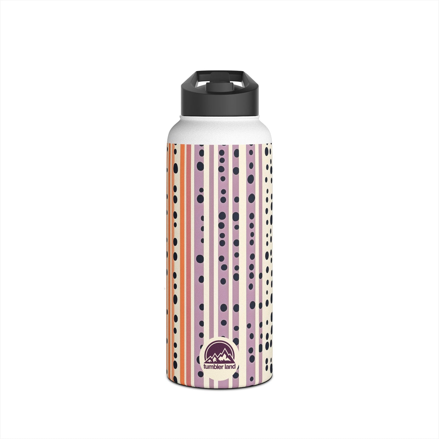 12oz, 18oz, 32oz | Stylish Stainless Steel Water Bottle