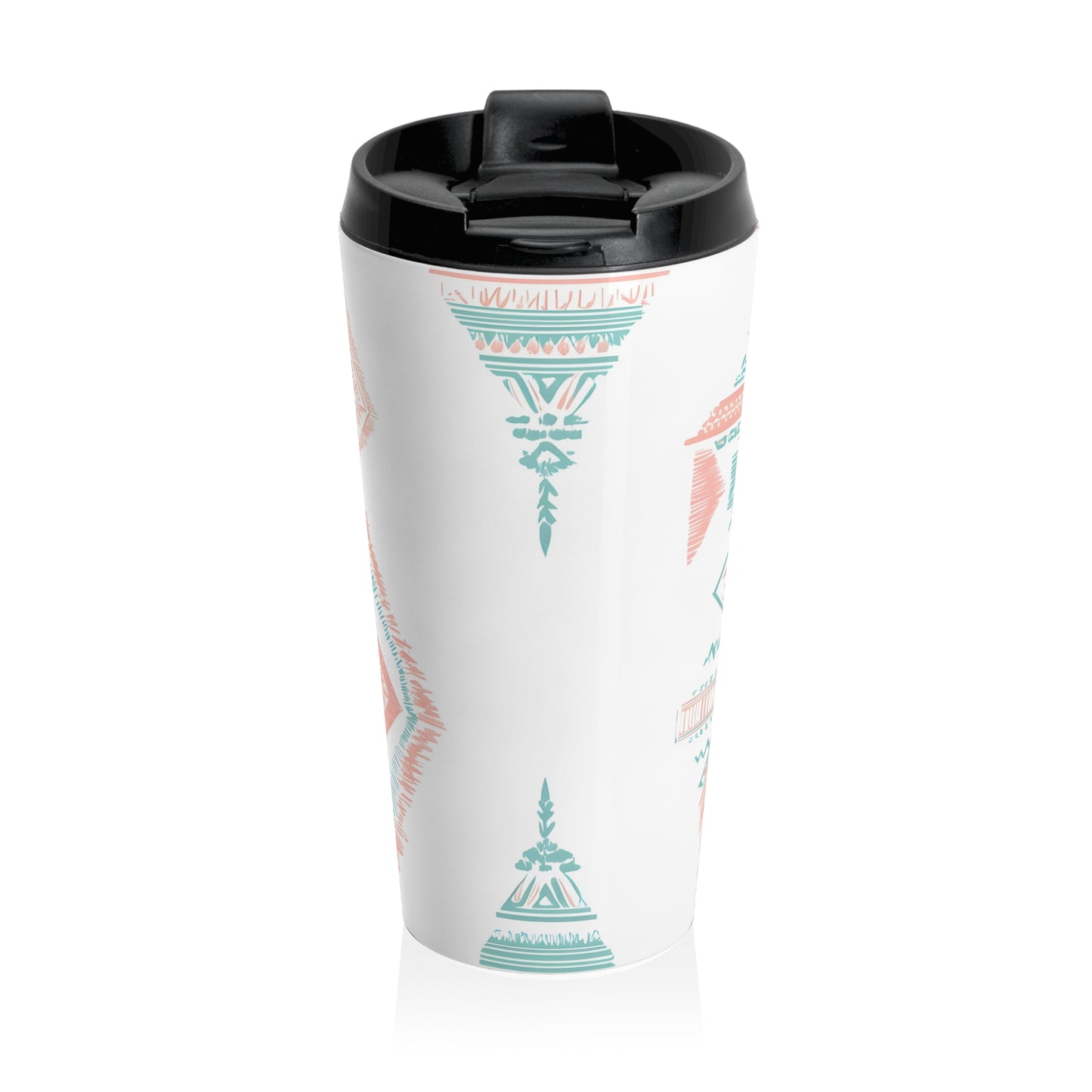 15 oz Tumbler | Boho Chic Stainless Steel