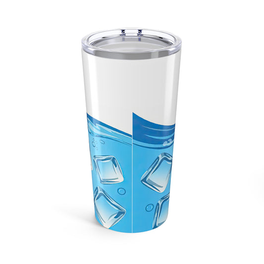 20oz Tumbler with Ice Design