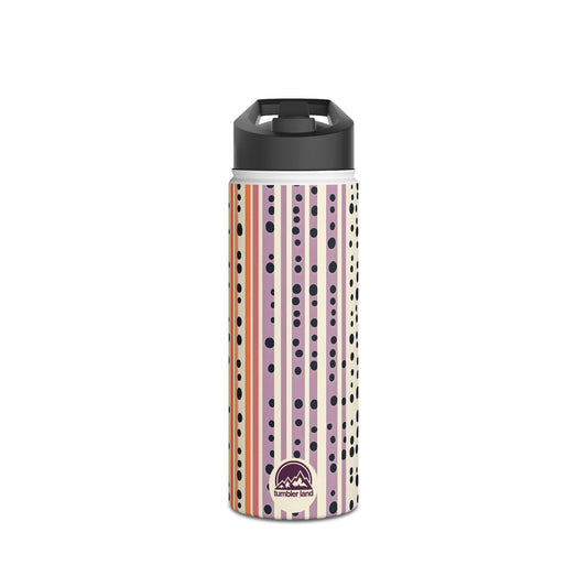 12oz, 18oz, 32oz | Stylish Stainless Steel Water Bottle