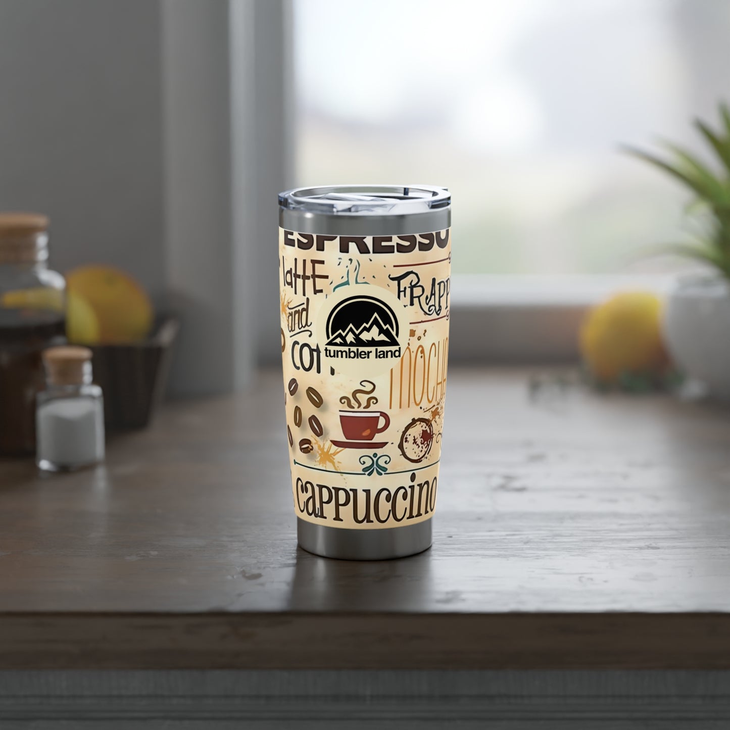 20oz Cappuccino Vintage Tumbler