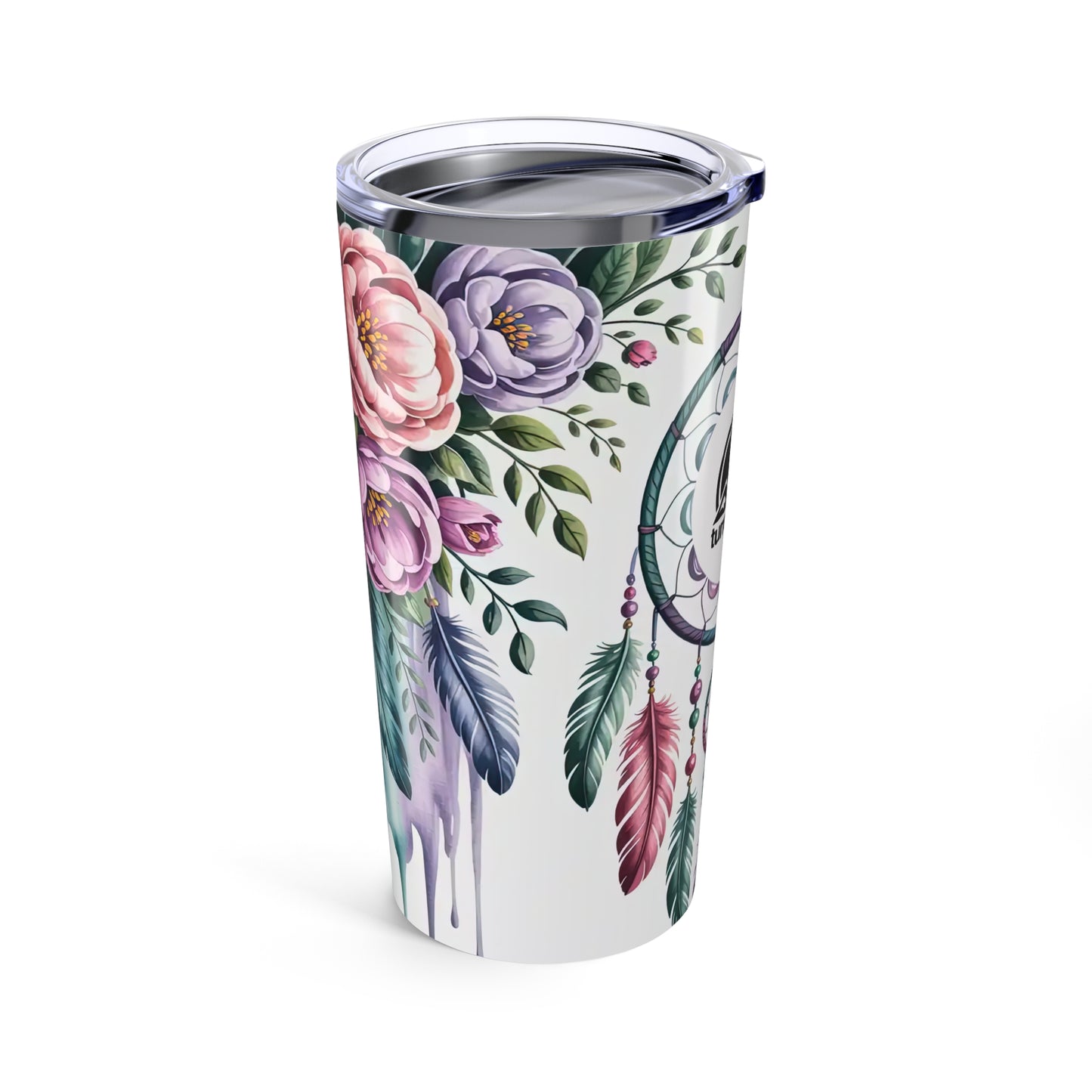 20oz Dreamcatcher Floral Tumbler