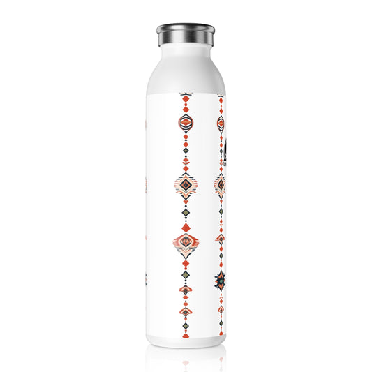 20oz Plaid Slim Water Bottle