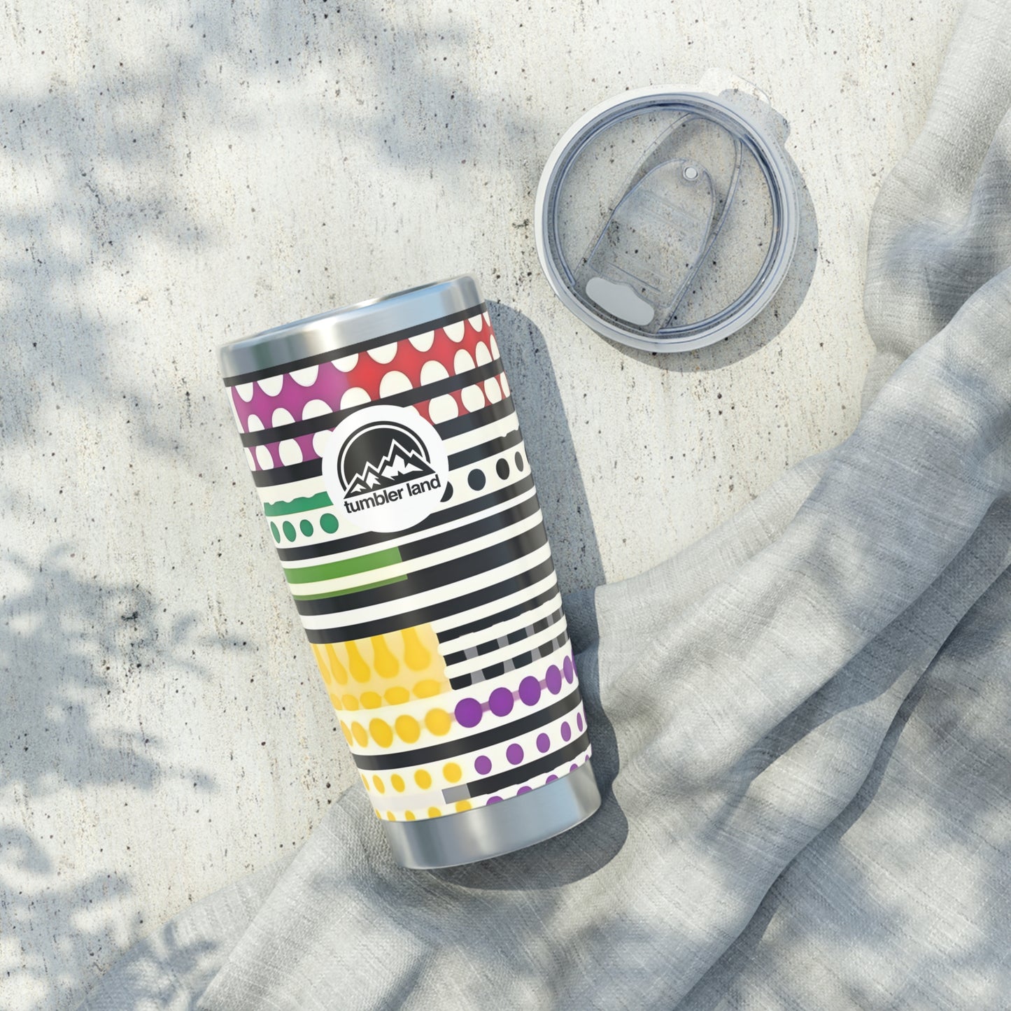 20 oz Vagabond Patterned Tumbler