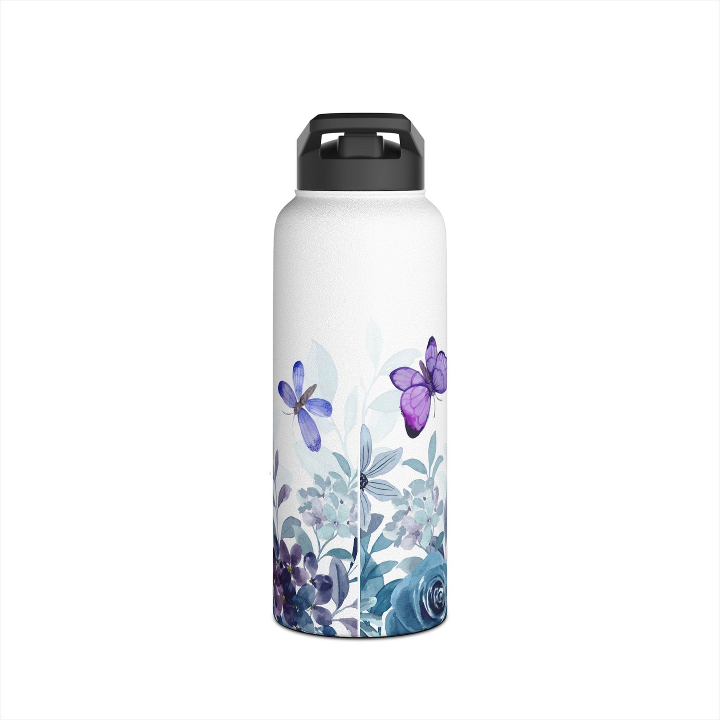 12oz, 18oz, 32oz Stainless Steel Water Bottle | Standard Lid
