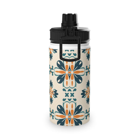12oz Stylish Stainless Steel pattern Water Bottle