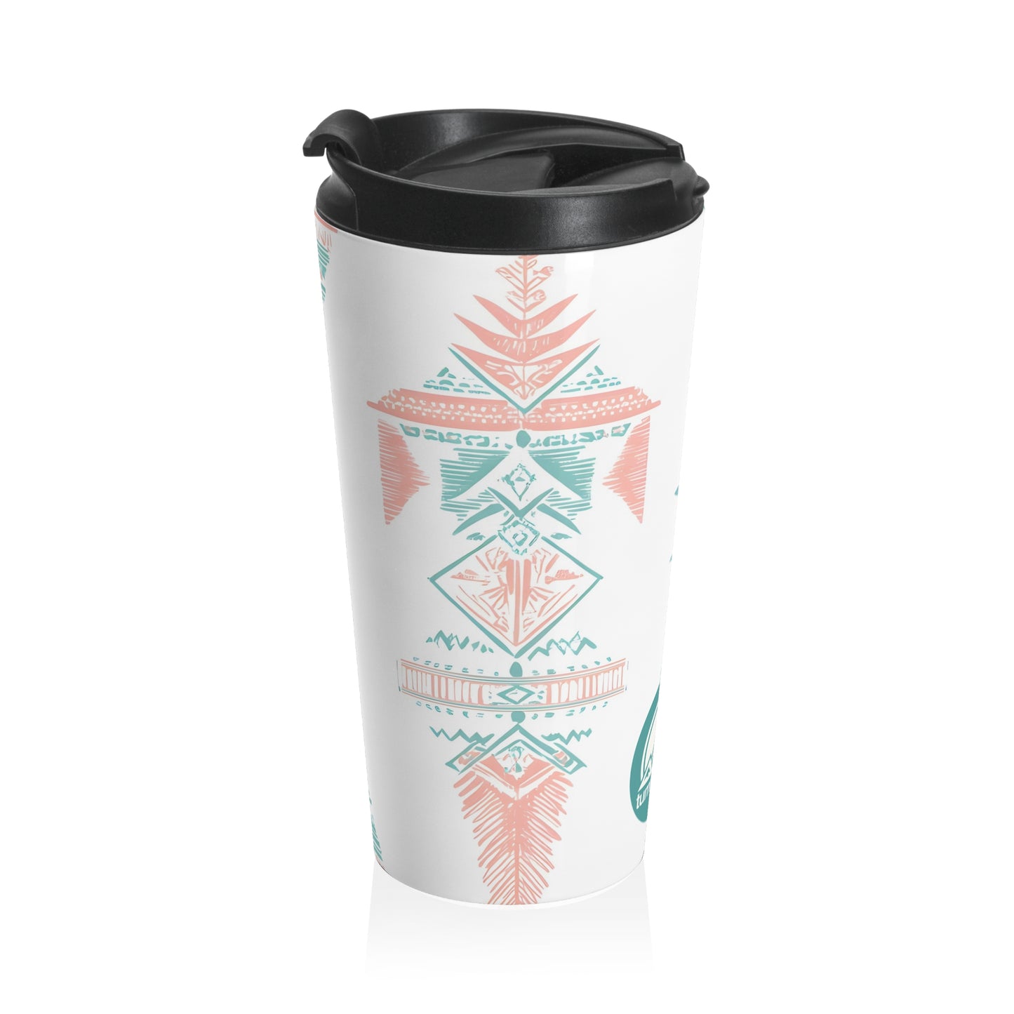 15 oz Tumbler | Boho Chic Stainless Steel
