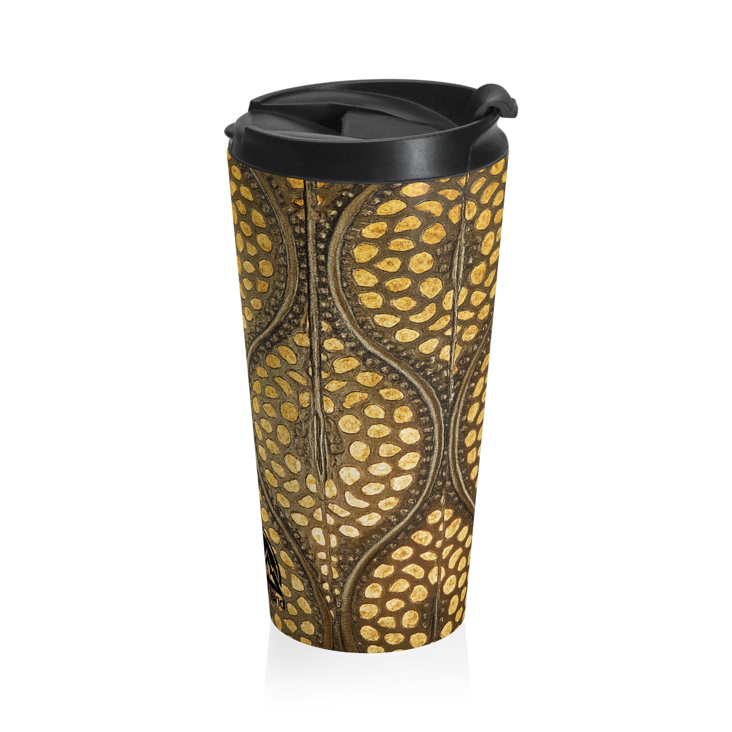 15 oz Vibrant Geometric Tumbler | Modern Coffee Cup