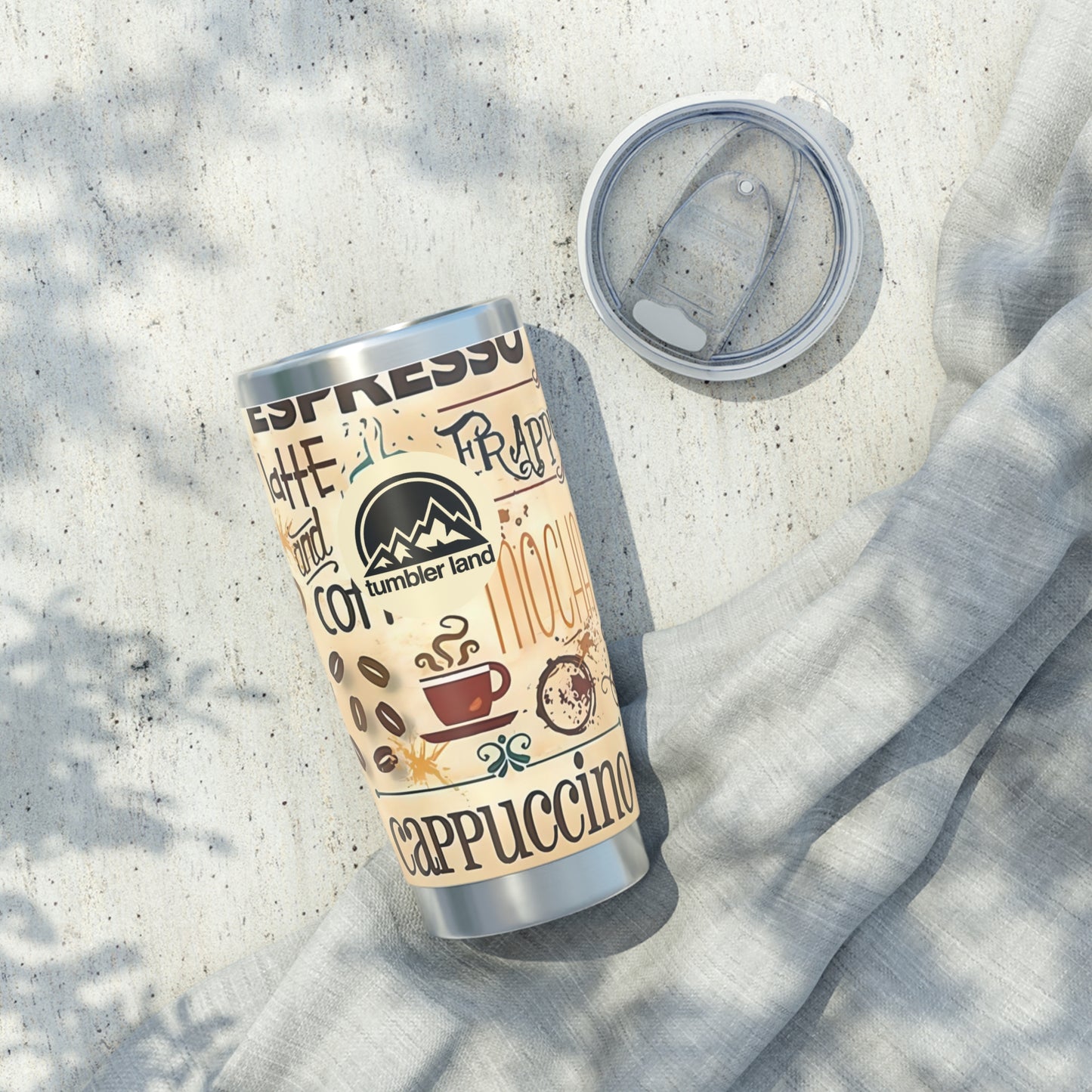 20oz Cappuccino Vintage Tumbler