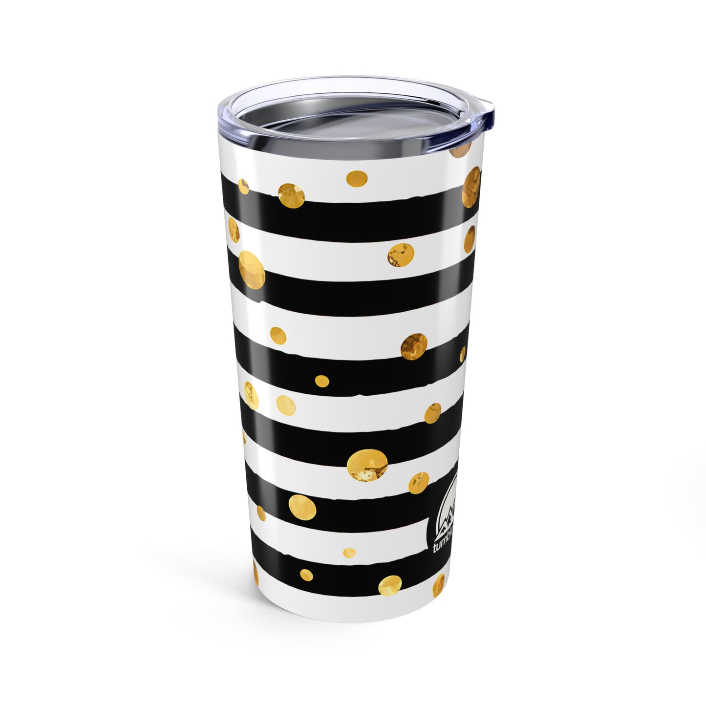 20oz Stylish Tumbler | Chic Striped Design