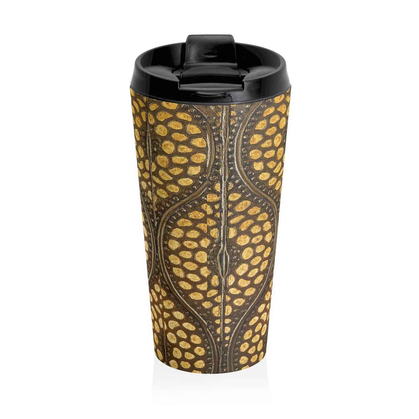 15 oz Vibrant Geometric Tumbler | Modern Coffee Cup