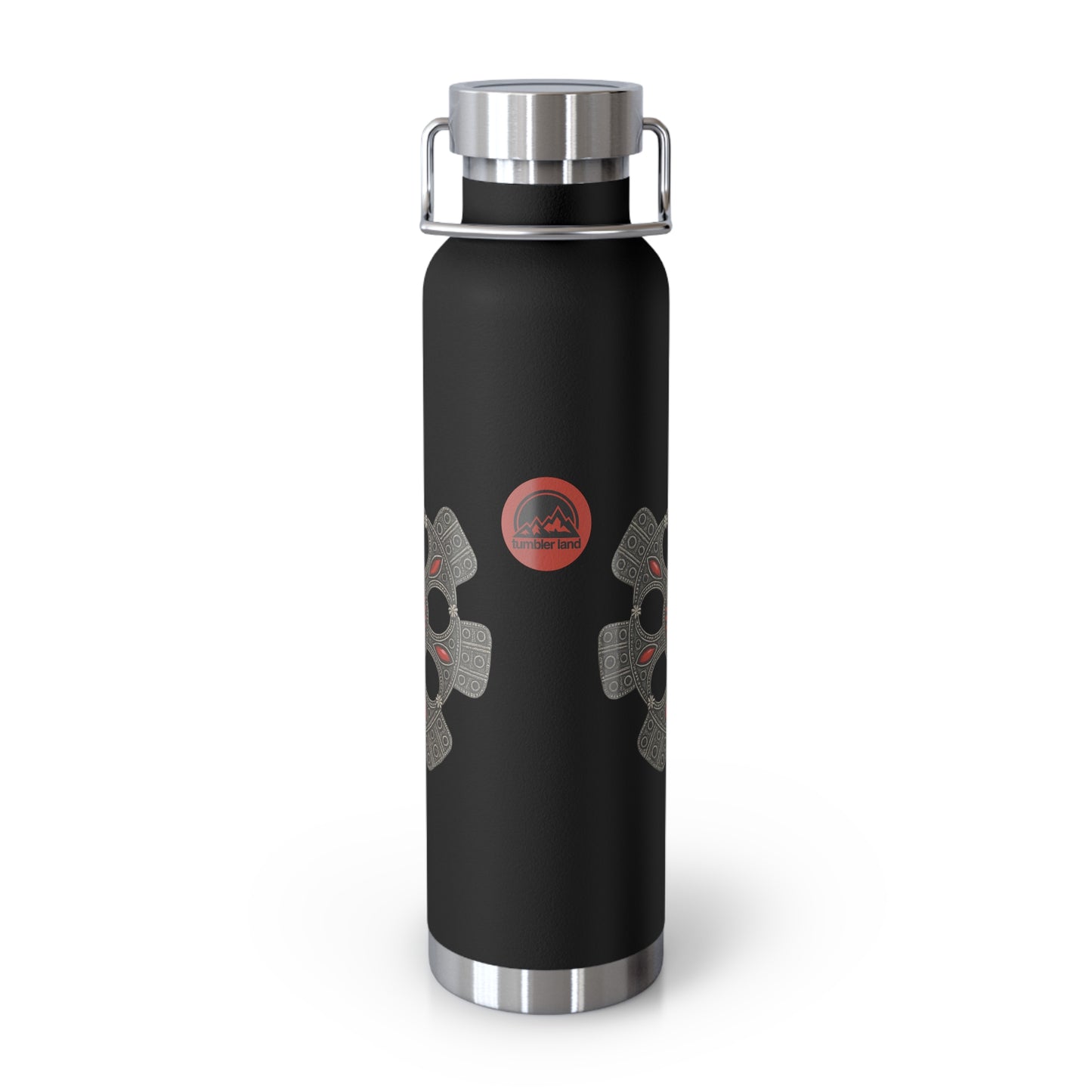 22oz Stylish Copper Insulated Water Bottle