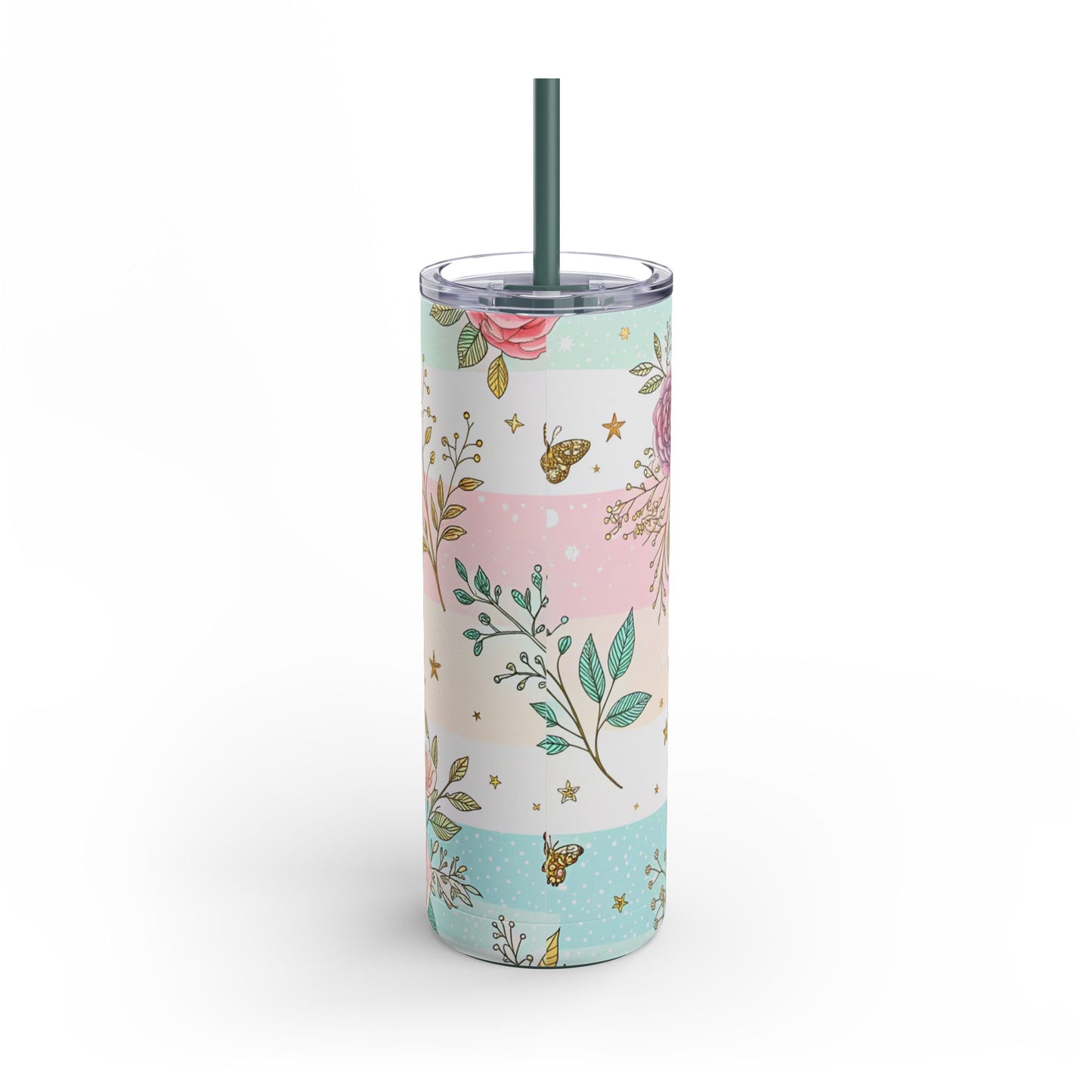 20oz Floral Matte Tumbler