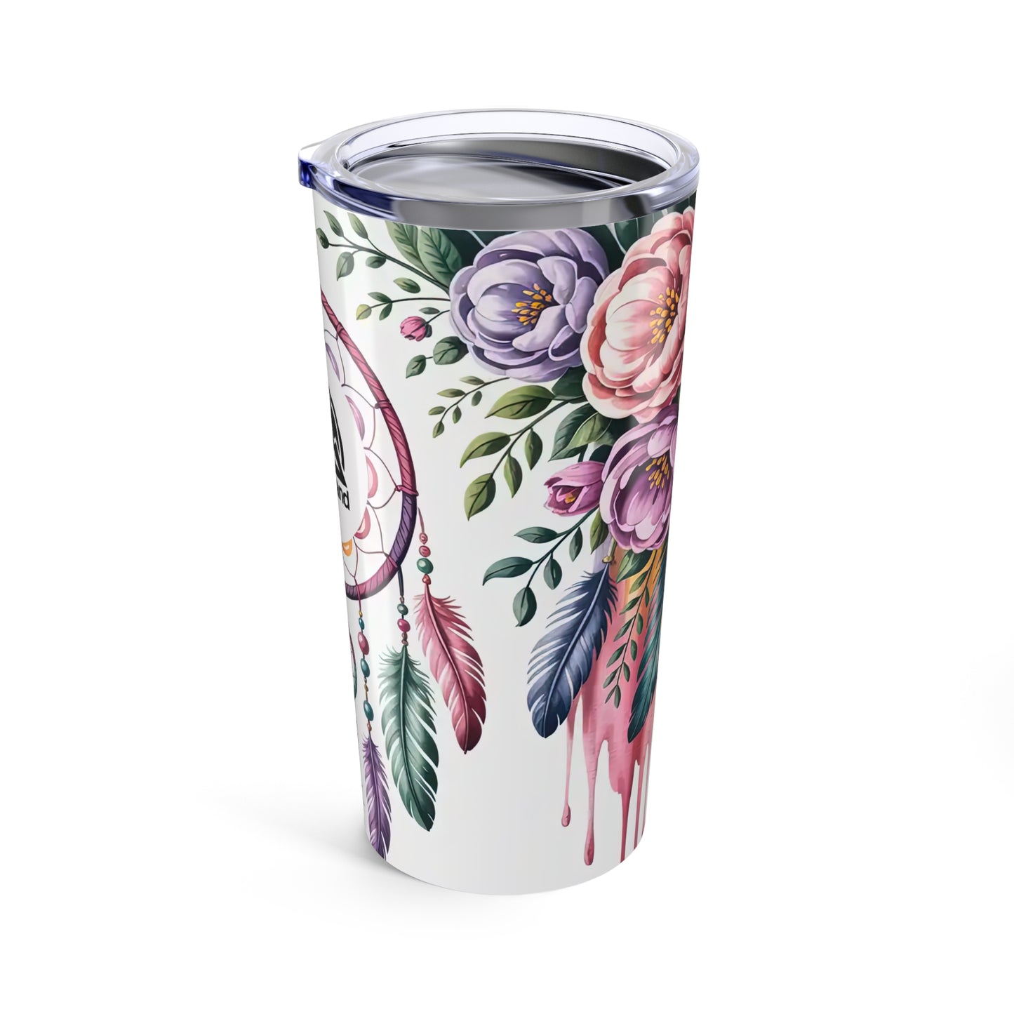 20oz Dreamcatcher Floral Tumbler