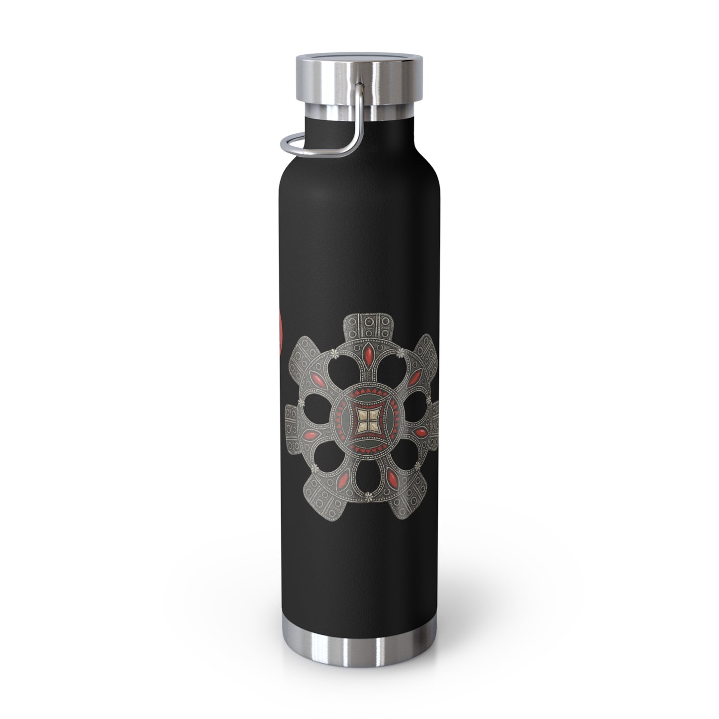 22oz Stylish Copper Insulated Water Bottle
