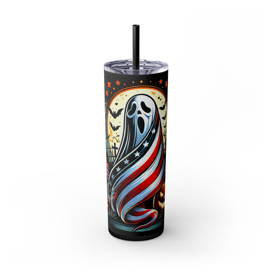 20oz Skinny Tumbler with Straw