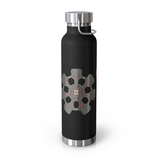 22oz Stylish Copper Insulated Water Bottle