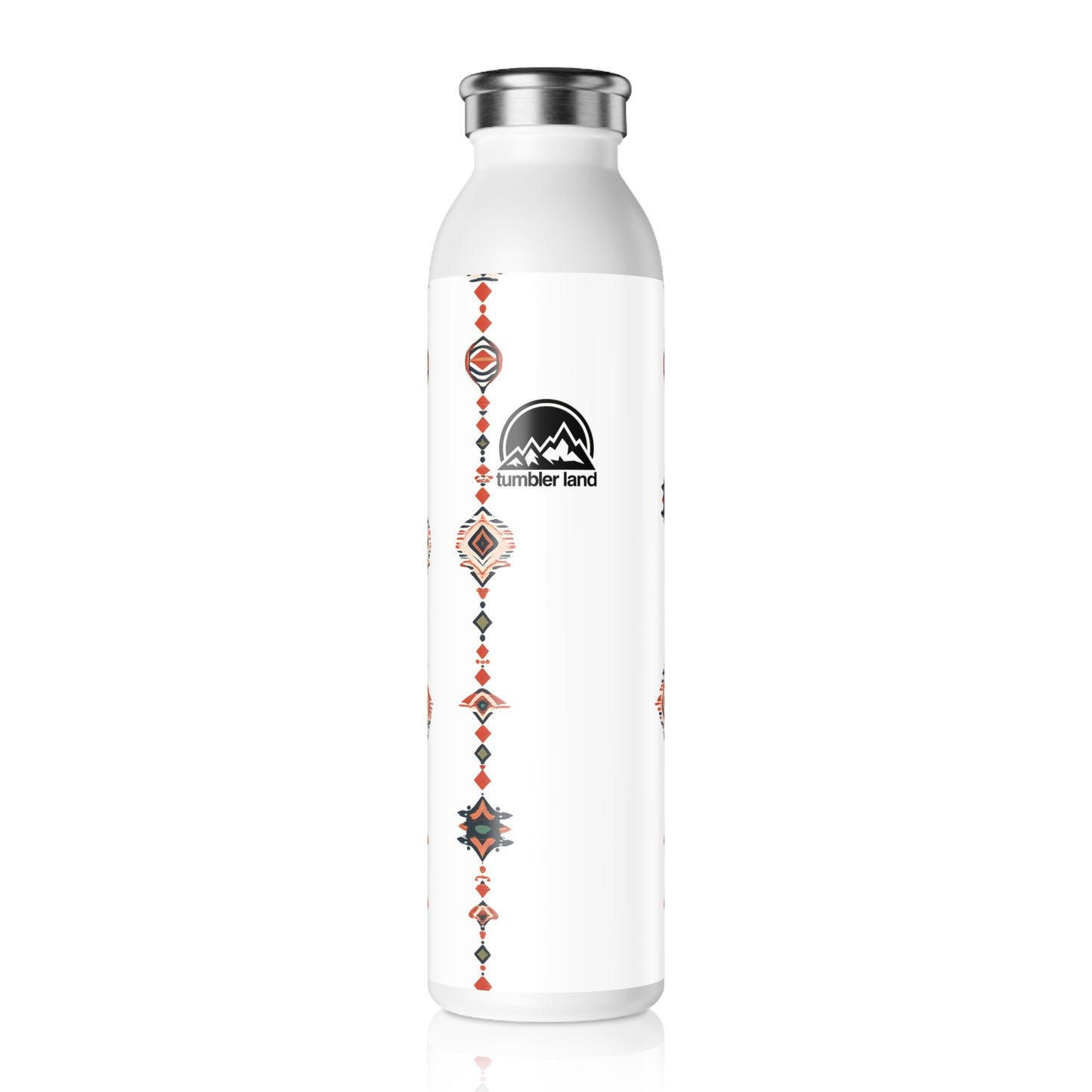 20oz Plaid Slim Water Bottle
