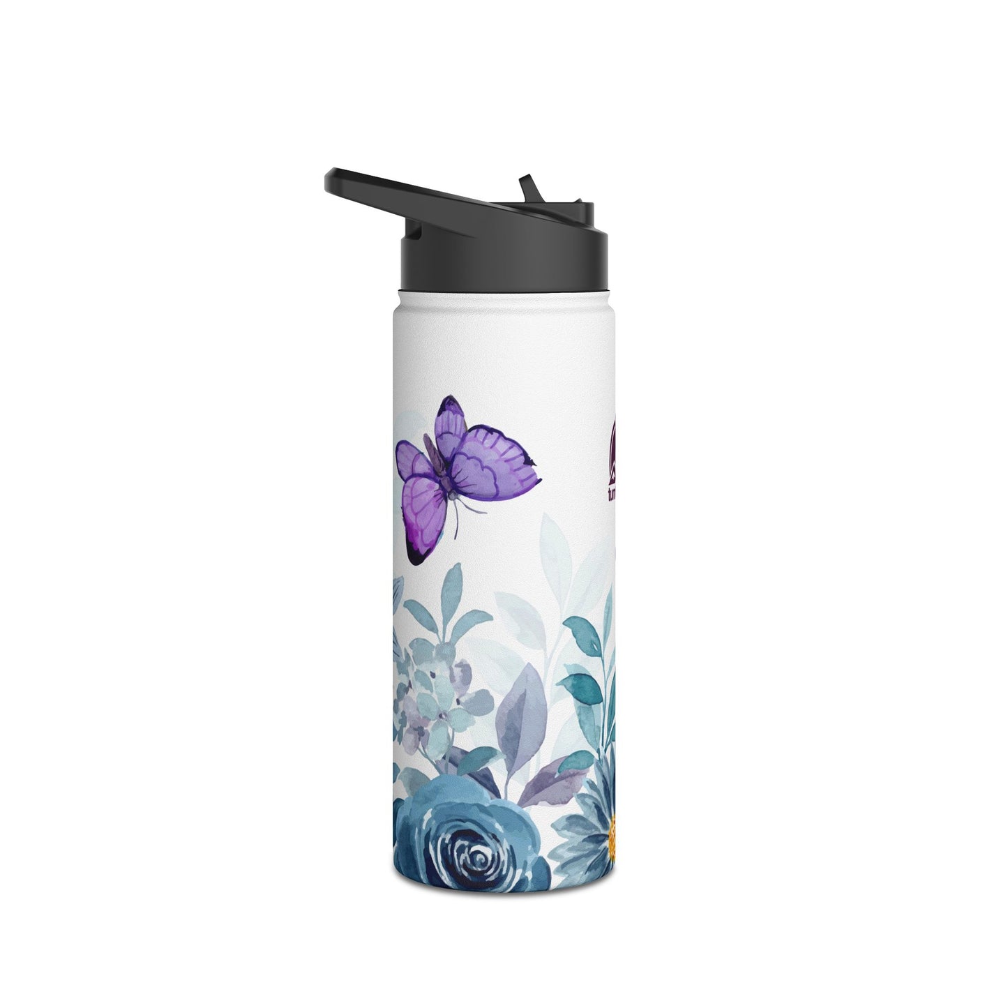 12oz, 18oz, 32oz Stainless Steel Water Bottle | Standard Lid