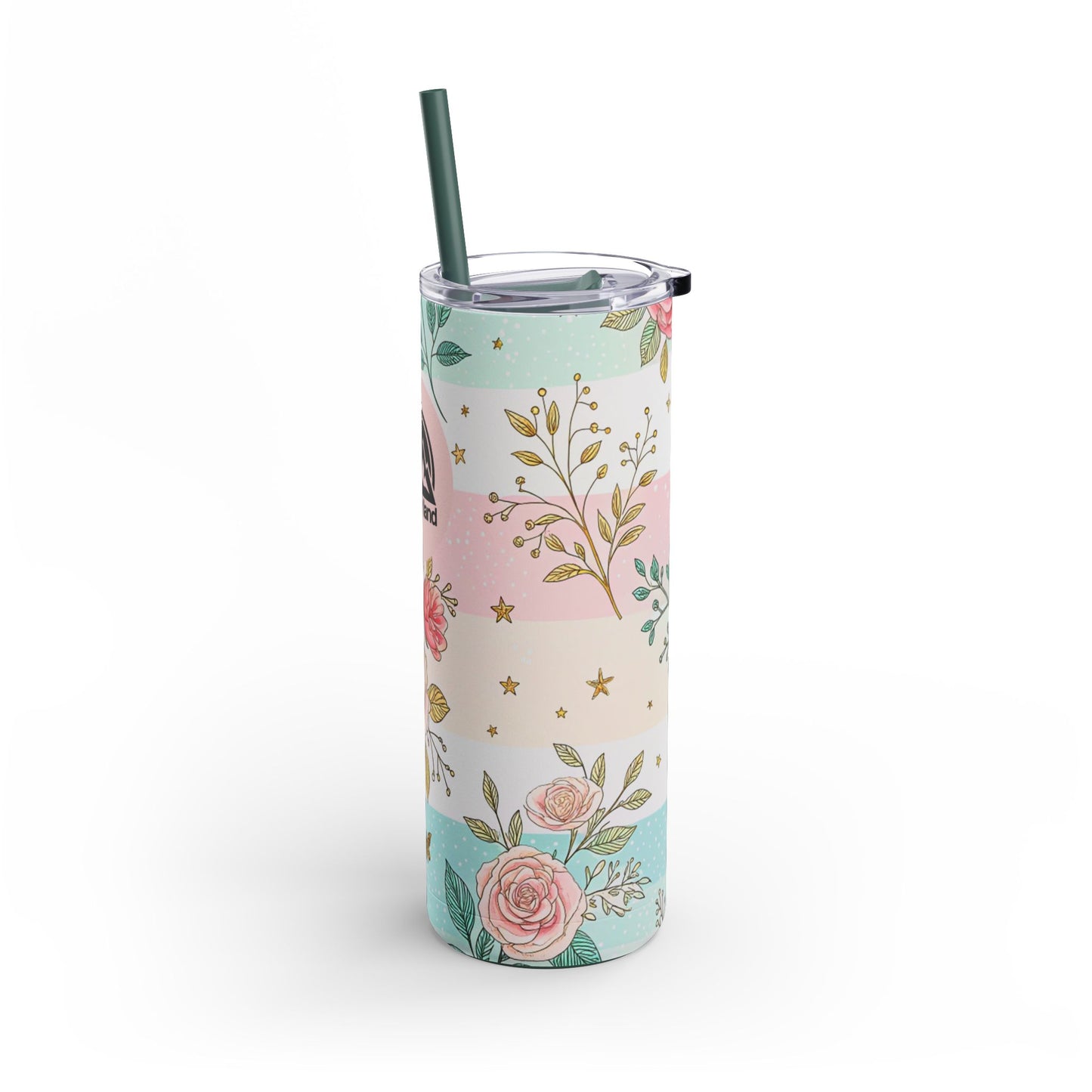 20oz Floral Matte Tumbler