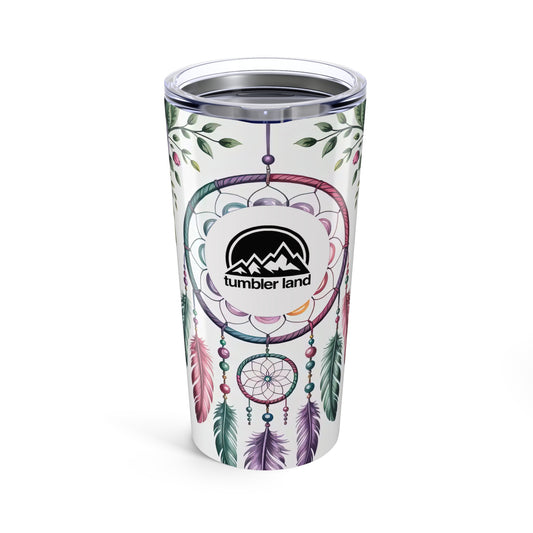 20oz Dreamcatcher Floral Tumbler