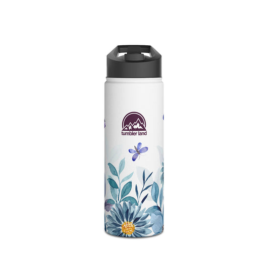 12oz, 18oz, 32oz Stainless Steel Water Bottle | Standard Lid
