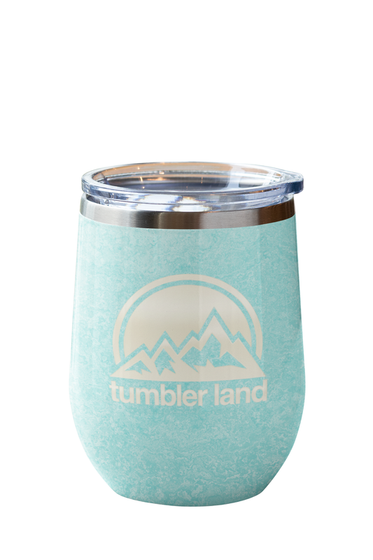 0E 12oz Powder Blue Tumbler – Travel Cup