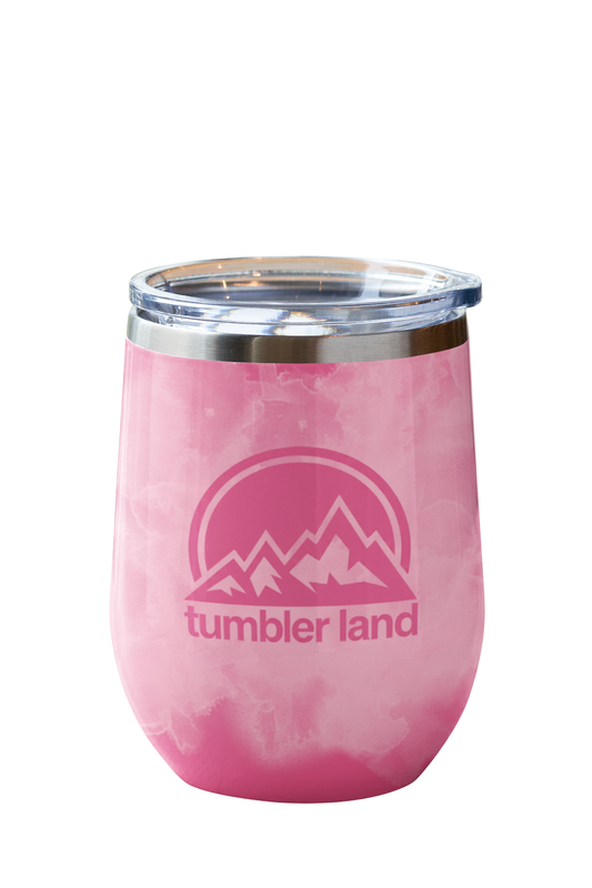 0E Pink 12oz Tumbler — Travel Cup