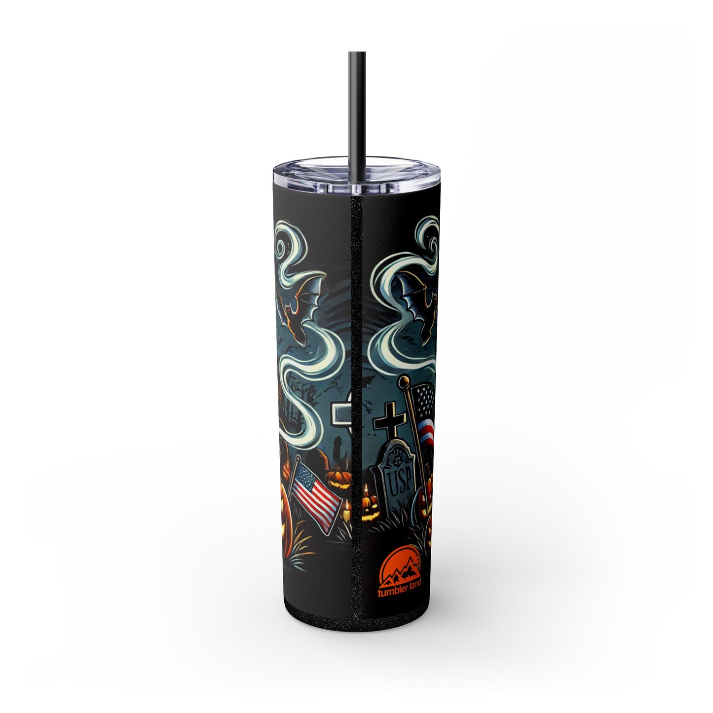 20oz Skinny Tumbler with Straw