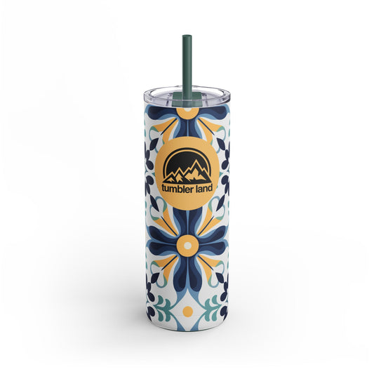 20oz Stylish Floral Tumbler
