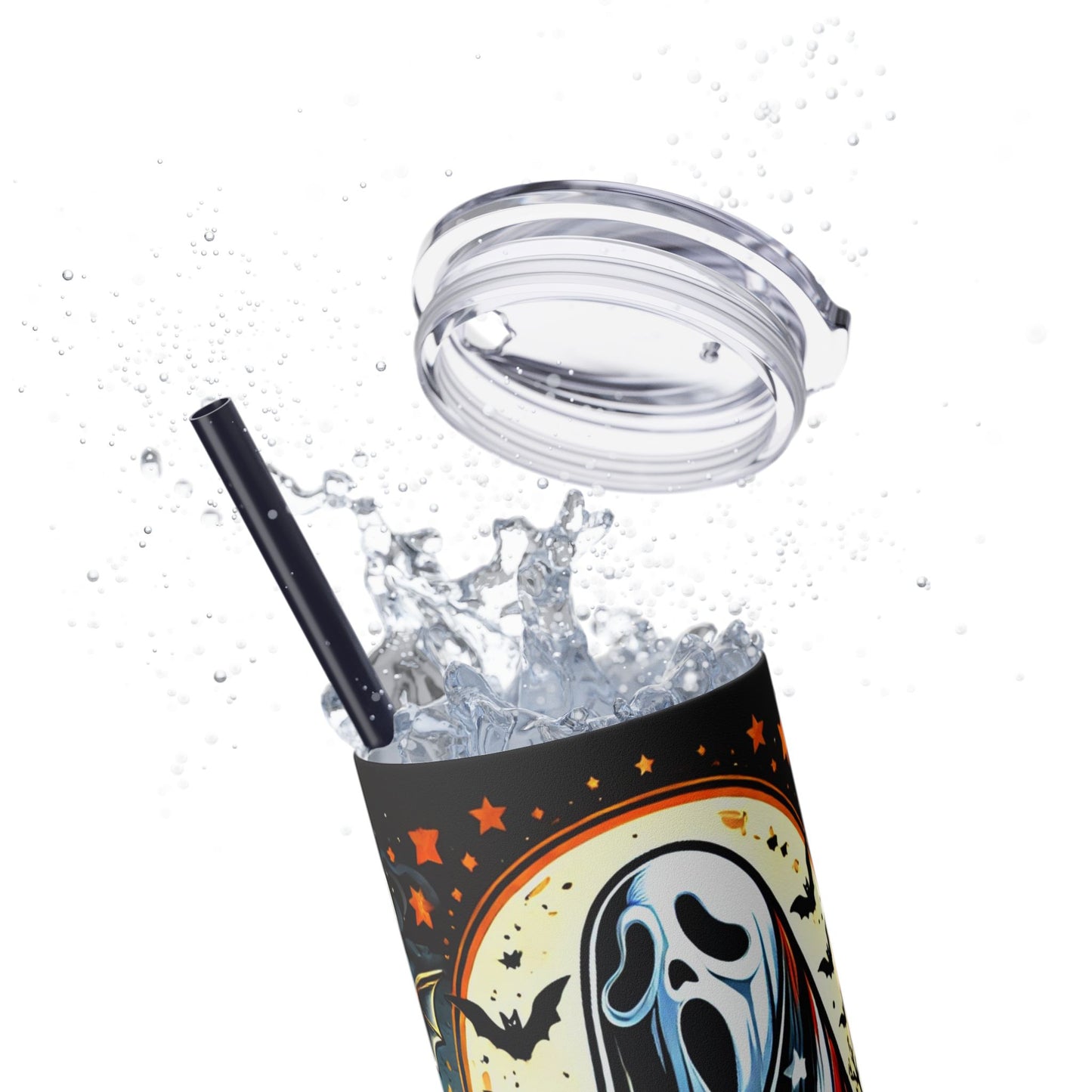 20oz Skinny Tumbler with Straw